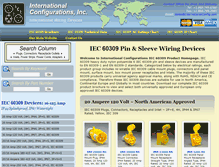 Tablet Screenshot of iec60309.com